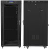 Szafa RACK LANBERG 19" 27U FF01-6827-12BL 600 x 800 mm, Stojąca Czarny Szerokość [mm] 600