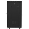 Szafa RACK LANBERG 19" 27U F01-6827-23BL 600 x 800 mm, Stojąca Czarny Głębokość [mm] 800