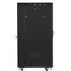 Szafa RACK LANBERG 19" 27U F01-6827-23BL 600 x 800 mm, Stojąca Czarny Szerokość [mm] 600