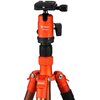 Statyw FOTOPRO X-go Gecko FPH-42Q Pomarańczowy Wysokość maksymalna [cm] 144.3
