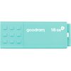Pendrive GOODRAM UME3 Care 16GB, USB 3.2 Gen. 1 (USB 3.0), Odczyt 60 Mb/s, Zapis 20 Mb/s Turkusowy