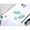 Pendrive GOODRAM UME3 Care 32GB, USB 3.2 Gen. 1 (USB 3.0), Odczyt 60 Mb/s, Zapis 20 Mb/s Turkusowy Głębokość [mm] 55