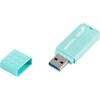 Pendrive GOODRAM UME3 Care 128GB, USB 3.2 Gen. 1 (USB 3.0), Odczyt 60 Mb/s, Zapis 20 Mb/s Turkusowy Maksymalna prędkość zapisu [Mb/s] 20