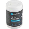 Chusteczki czyszczące NATEC Raccoon 100 sztuk Przeznaczenie Do sprzętu fotograficznego