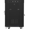Szafa RACK LANBERG 19" 15U FF01-6615-12BL 600 x 600 mm, Stojąca Czarny Typ szafy Stojąca
