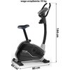 Rower magnetyczny KETTLER Axos Avior M Czarny Rodzaj oporu Magnetyczny