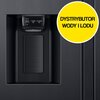 Lodówka SAMSUNG RS68A884CB1 EF Side by Side No frost 178cm Grafitowa stal Podajnik wody Kostkarka Bezszronowa (No Frost) Pełny No Frost