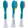 Końcówka szczoteczki MEDIA TECH Toothbrush Head Pro MT6520 (3 szt.) (Delikatna dla dziąseł) Kolor Biało-niebieski