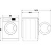 Pralka WHIRLPOOL FFDSL 9458 WSBSV PL 9kg 1400 obr Zdejmowany blat Nie