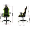 Fotel HUZARO Ranger 6.0 Pixel Mesh Czarno-zielony Rekomendowany wzrost [cm] 100 - 160