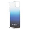 Etui GUESS California Gradient do Apple iPhone 11 Pro Max Niebieski Dominujący kolor Niebieski