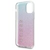 Etui GUESS Glitter Gradient do Apple iPhone 11 Pro Max Niebiesko-różowy Dominujący kolor Niebiesko-różowy