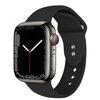 Pasek CRONG Liquid do Apple Watch (38/40/41/42mm) Czarny