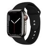 Pasek CRONG Liquid do Apple Watch (44/45/46/49mm) Czarny