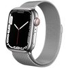 Pasek CRONG Milano Steel do Apple Watch (44/45/46/49mm) Srebrny Materiał Stal nierdzewna
