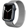 Pasek CRONG Milano Steel do Apple Watch (44/45/46/49mm) Srebrny Gwarancja 24 miesiące
