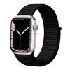Pasek CRONG Nylon Reflex do Apple Watch (38/40/41mm) Czarny Materiał Nylon