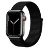 Pasek CRONG Nylon Reflex do Apple Watch (42/44/45/49mm) Czarny