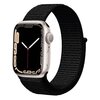 Pasek CRONG Nylon Reflex do Apple Watch (42/44/45/49mm) Czarny Materiał Nylon
