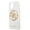Etui GUESS Circle Glitter 4G do Apple iPhone 11 Pro Max Biały Model telefonu iPhone 11 Pro Max