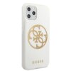 Etui GUESS Circle Glitter 4G do Apple iPhone 11 Pro Max Biały Dominujący kolor Biały