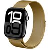 Pasek CRONG Milano Steel do Apple Watch (38/40/41/42mm) Złoty Gwarancja 24 miesiące