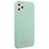Etui GUESS Silicone Vintage Gold Logo do Apple iPhone 11 Pro Max Zielony Kompatybilność Apple iPhone 11 Pro Max