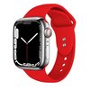 Pasek CRONG Liquid do Apple Watch (42/44/45/49mm) Czerwony Materiał Silikon