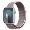 Pasek CRONG Nylon do Apple Watch (38/40/41/42mm) Jasnoróżowy Kolor Jasnoróżowy