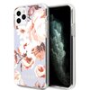 Etui GUESS Flower Shiny Collection N2 do Apple iPhone 11 Pro Max Fioletowy