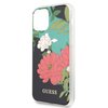 Etui GUESS Flower Shiny Collection N1 do Apple iPhone 11 Pro Czarny Dominujący kolor Czarny