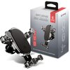 Uchwyt na telefon CRONG Gravity Auto-Lock Car Holder Czarny