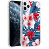 Etui CRONG Flower Case do Apple iPhone 11 Pro Niebieski Kwiaty