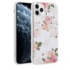 Etui CRONG Flower Case do Apple iPhone 11 Pro Biały Kwiaty