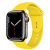 Pasek CRONG Liquid do Apple Watch (38/40/41mm) Żółty Materiał Silikon