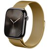 Pasek CRONG Milano Steel do Apple Watch (44/45/46/49mm) Złoty