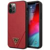 Etui GUESS Saffiano do Apple iPhone 12 Pro Max Czerwony