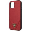 Etui GUESS Saffiano do Apple iPhone 12 Pro Max Czerwony Typ Etui nakładka