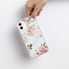 Etui CRONG Flower Case do Apple iPhone 12 Mini Biały Dominujący kolor Biały