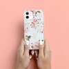 Etui CRONG Flower Case do Apple iPhone 12 Mini Biały Dominujący kolor Wielokolorowa grafika