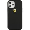 Etui FERRARI On Track Silicone do Apple iPhone 12 Pro Max Czarny Seria telefonu iPhone