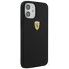 Etui FERRARI On Track Silicone do Apple iPhone 12 Mini Czarny Kompatybilność Apple iPhone 12 mini