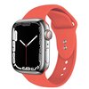 Pasek CRONG Liquid do Apple Watch (38/40/41/42mm) Koralowy Materiał Silikon
