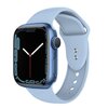 Pasek CRONG Liquid do Apple Watch (38/40/41mm) Błękitny Materiał Silikon