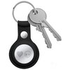 Brelok CRONG Leather Case Key Ring do Apple AirTag Czarny Rodzaj Brelok do AirTag