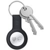 Brelok CRONG Silicone Case Key Ring do Apple AirTag Czarny Rodzaj Brelok do AirTag