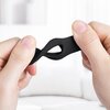 Brelok CRONG Silicone Case Key Ring do Apple AirTag Czarny Liczba sztuk w opakowaniu 1