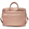 Torba na laptopa GUESS Saffiano Script 16 cali Różowy Rodzaj Torba