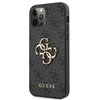 Etui GUESS 4G Big Metal Logo do Apple iPhone 12/12 Pro Szary Seria telefonu iPhone