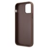 Etui GUESS 4G Big Metal Logo do Apple iPhone 12/12 Pro Brązowy Dominujący kolor Brązowy